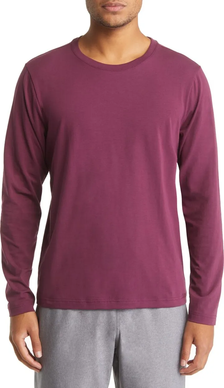 Element Long Sleeve Organic Cotton Blend T-Shirt