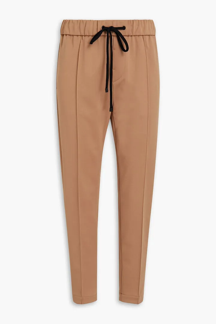 Tapered jersey pants
