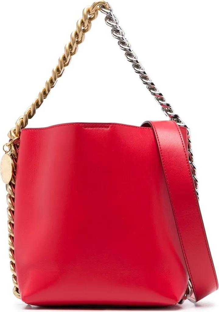 Frayme chain link-trim tote bag