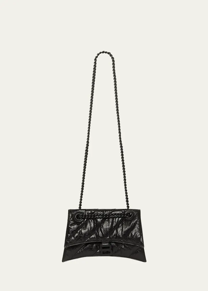 Crush Small Quilted Chain Shoulder Bag