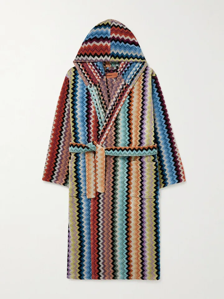 Adam Cotton-Terry Hooded Robe