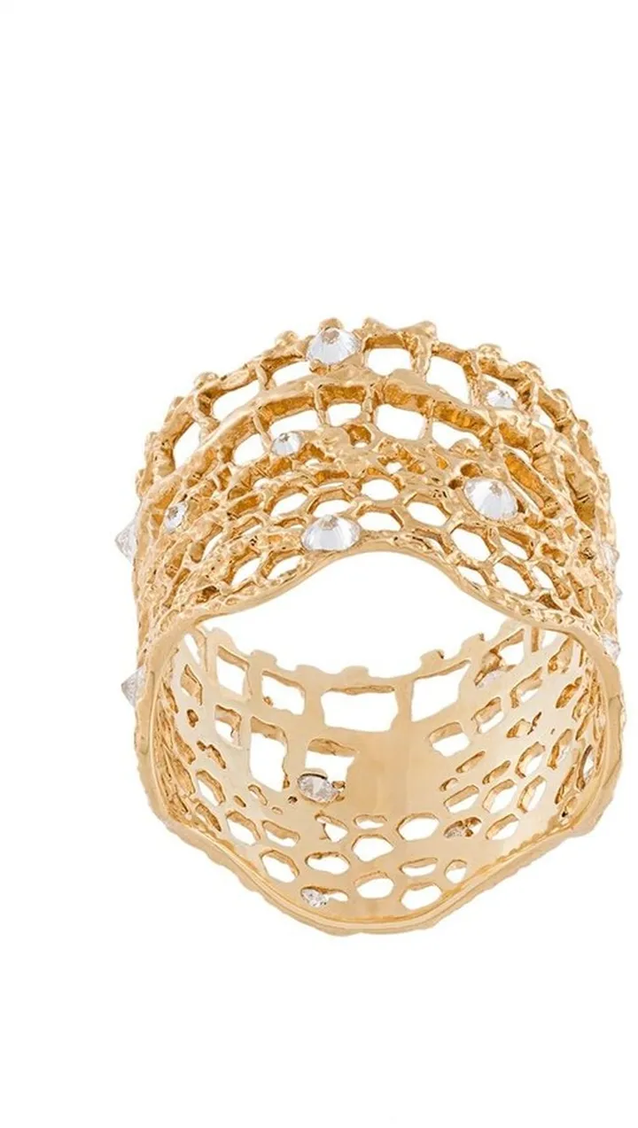 'Vintage Lace' diamond ring