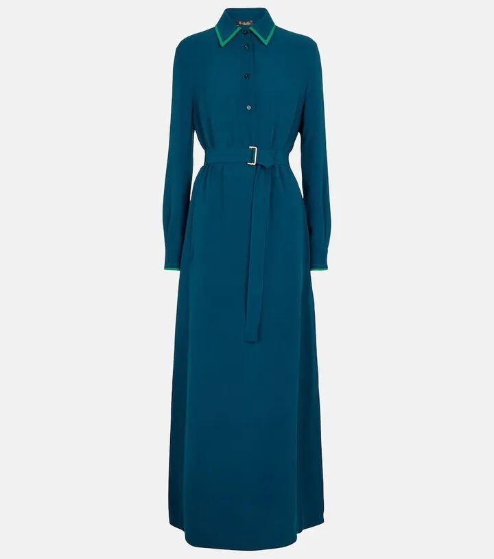 Alyx silk shirt maxi dress
