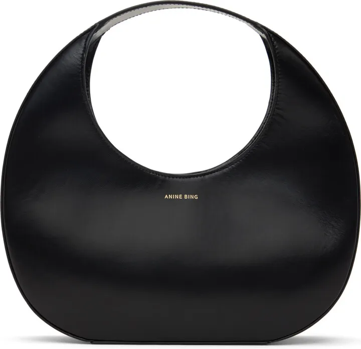 ANINE BING Black Luna Bag