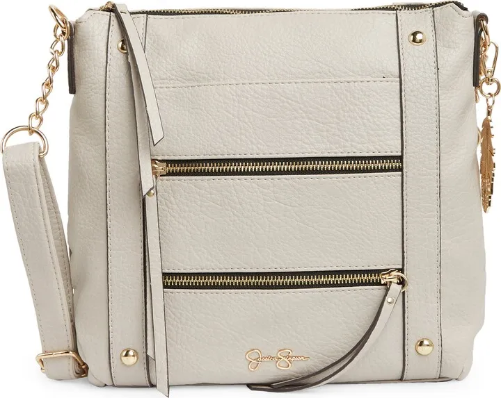Delaney Faux Leather Crossbody Bag