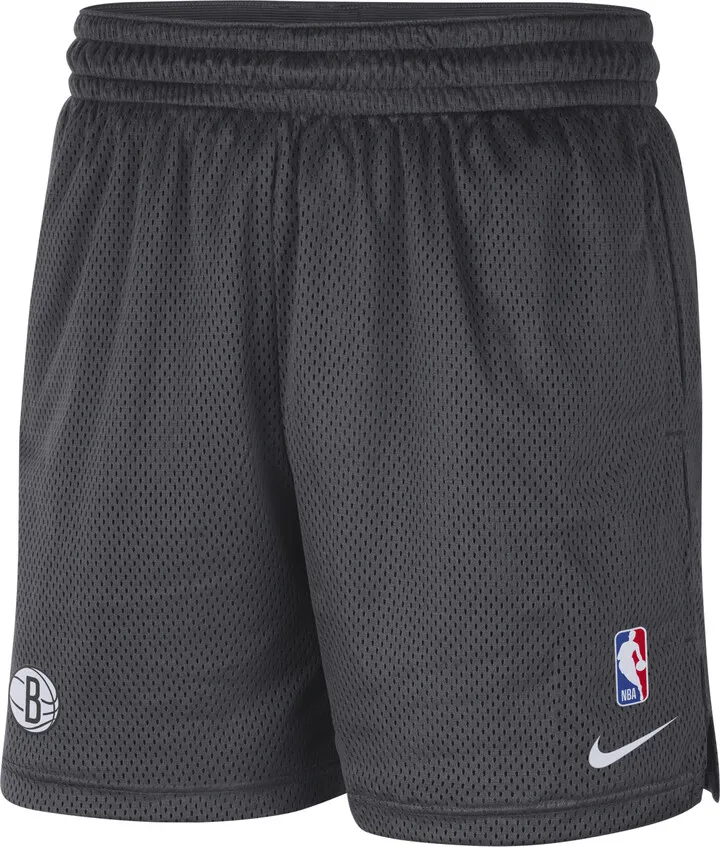 Brooklyn Nets Nike Men's NBA Shorts in Grey