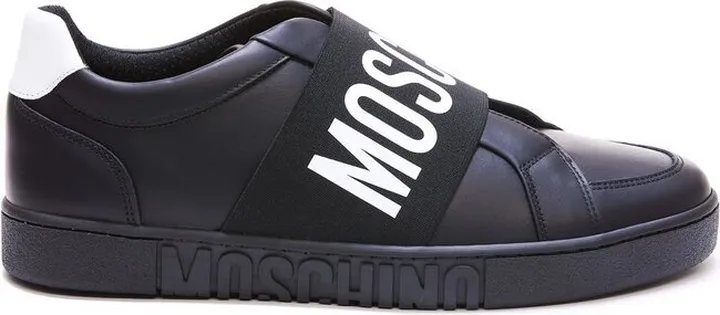 Moschino Logo Printed Low-Top Sneakers
