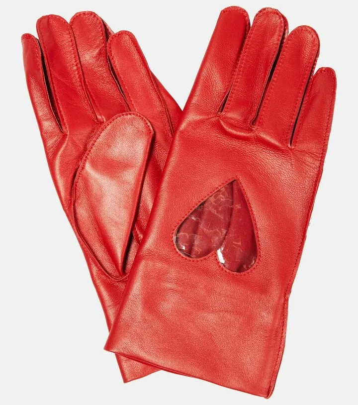 Leather gloves