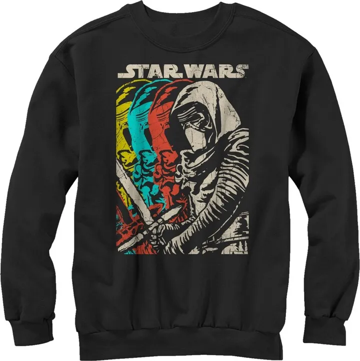 Men's Star Wars The Force Awakens Kylo Ren Copies Sweatshirt - Black - Large
