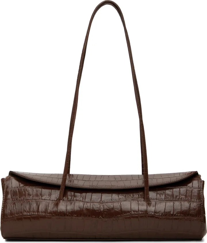 Little Liffner Brown Cannoli Bag