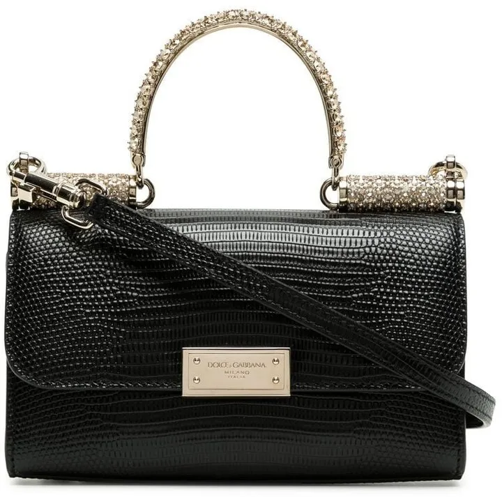 Crystal Embellished Shoulder Bag