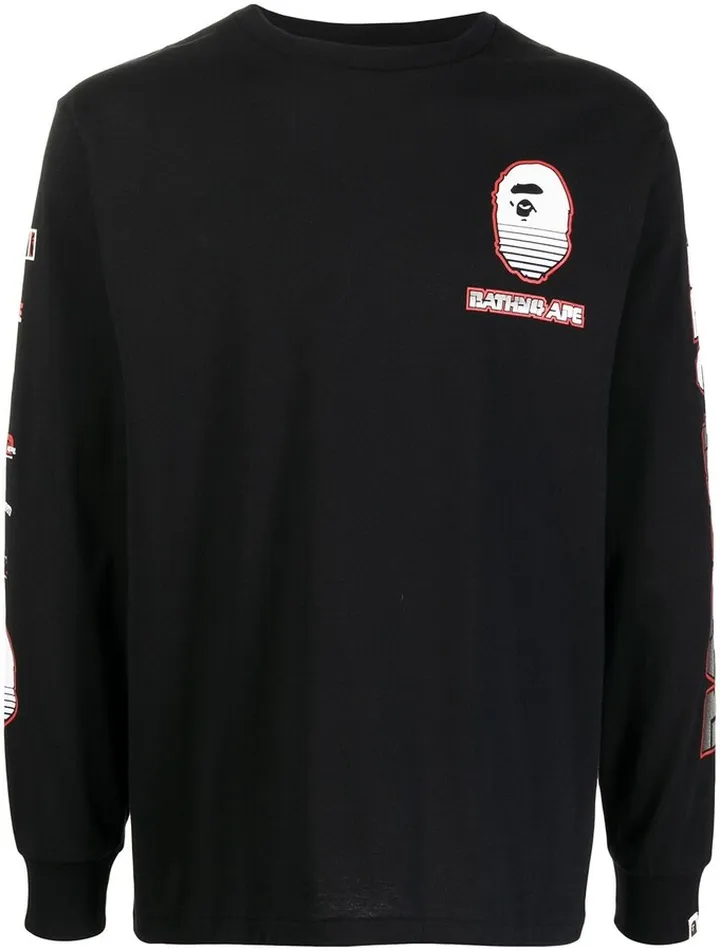 Graphic long-sleeve T-shirt