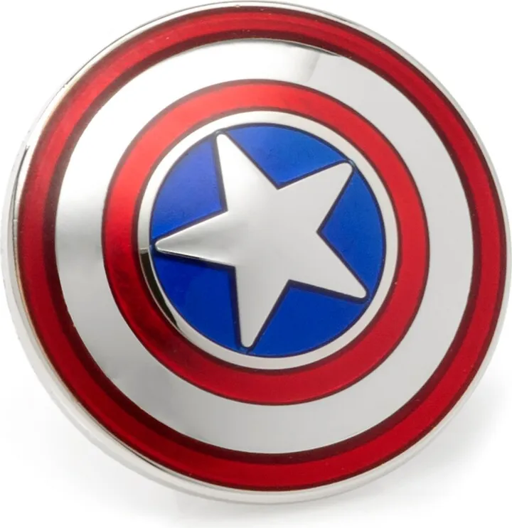 Marvel Men's Captain America Lapel Pin