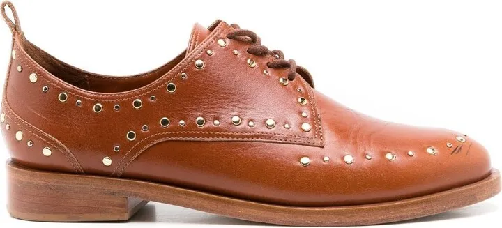 Rita stud-detail Oxford shoes