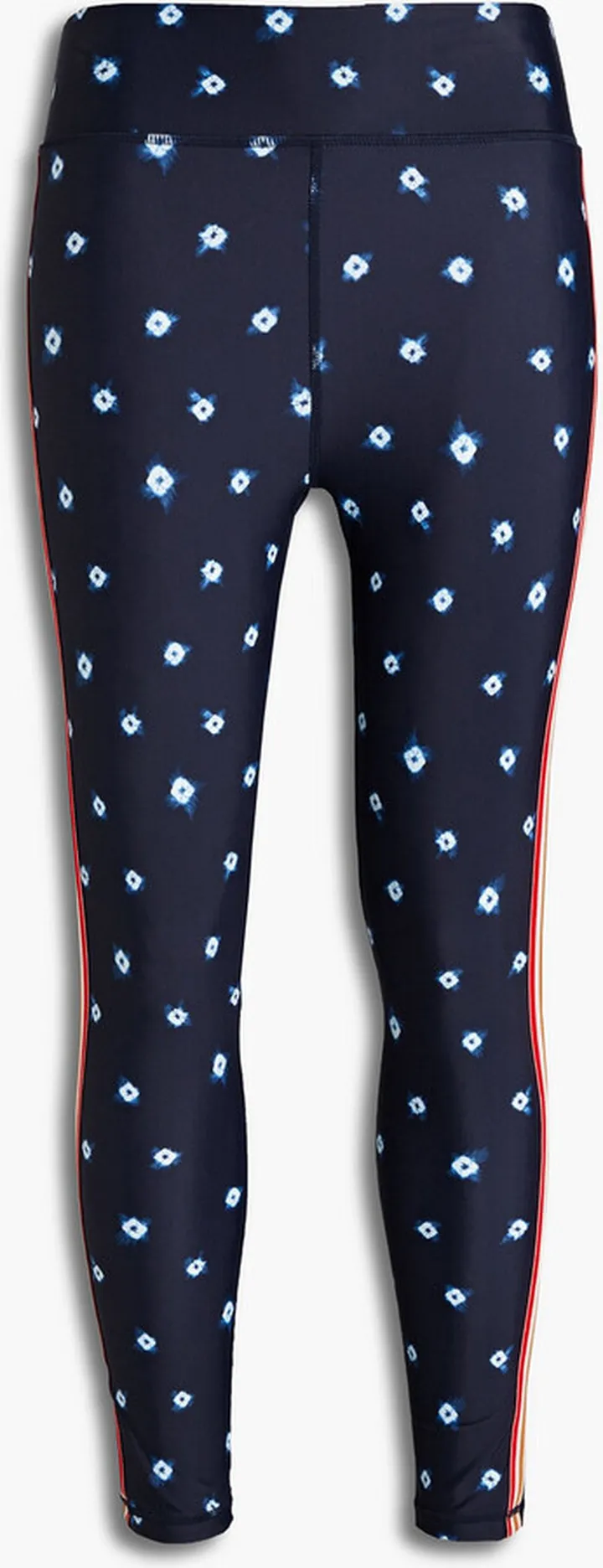 Shibori Spot printed stretch leggings
