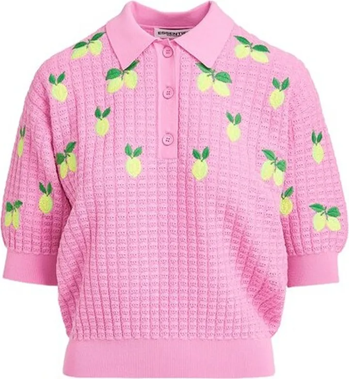 Dagorda knitted polo top