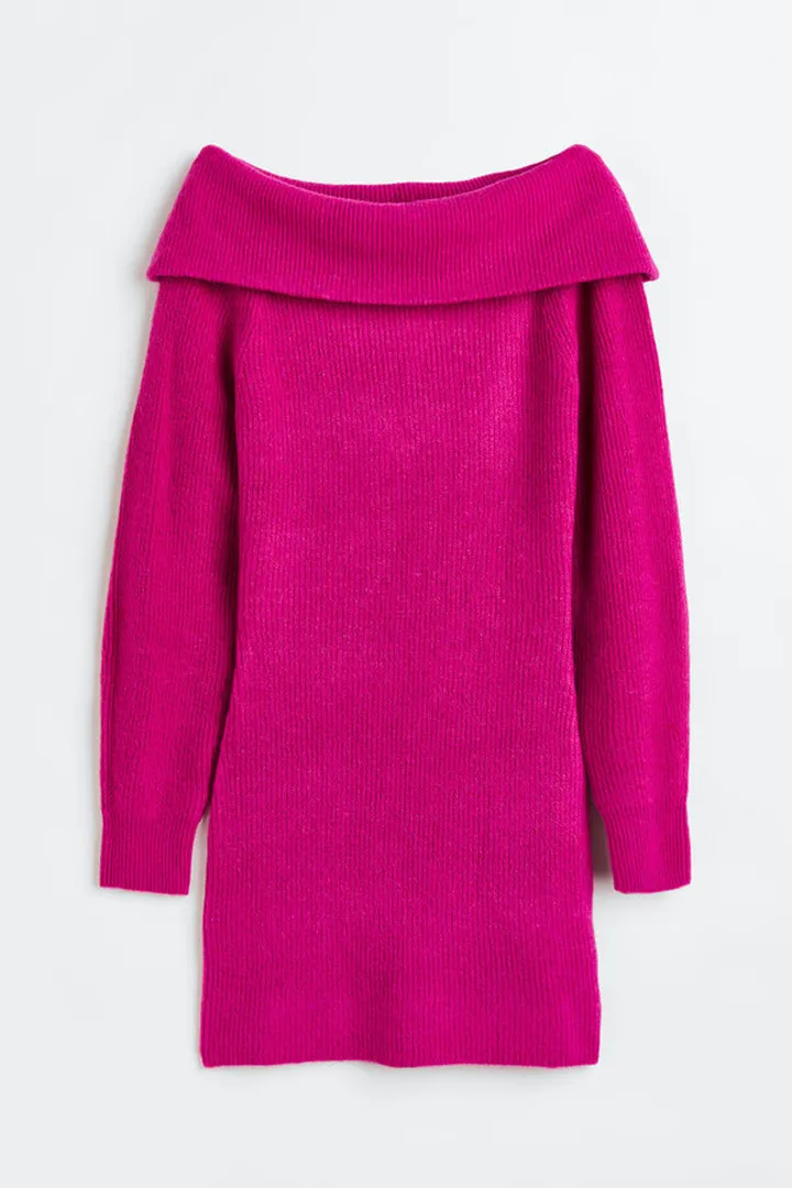 Off-the-shoulder Bodycon Dress