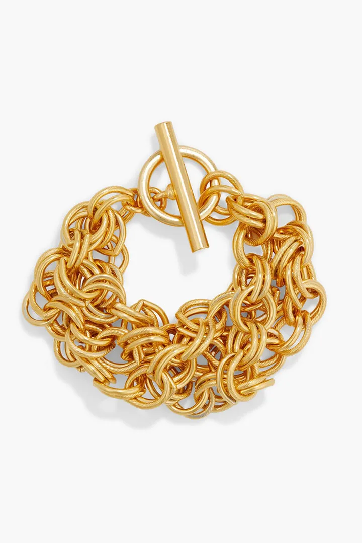 24-Karat Gold-Plated Bracelet