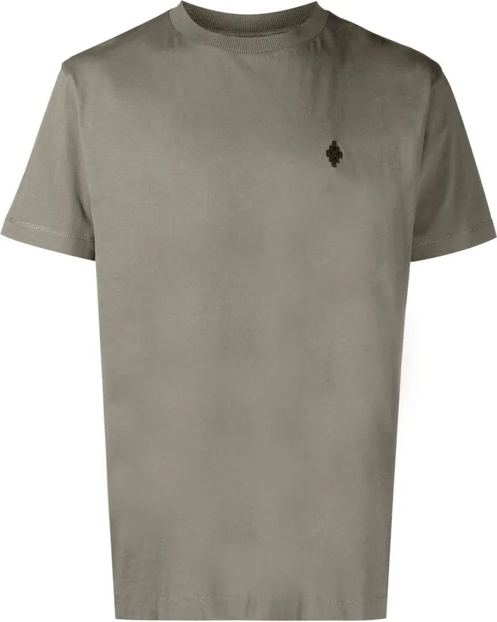 embroidered-logo detail T-shirt