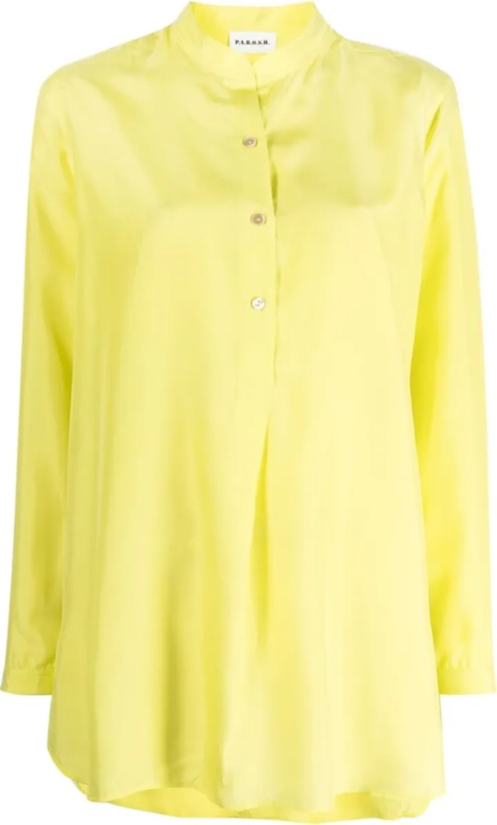 Abito silk tunic shirt