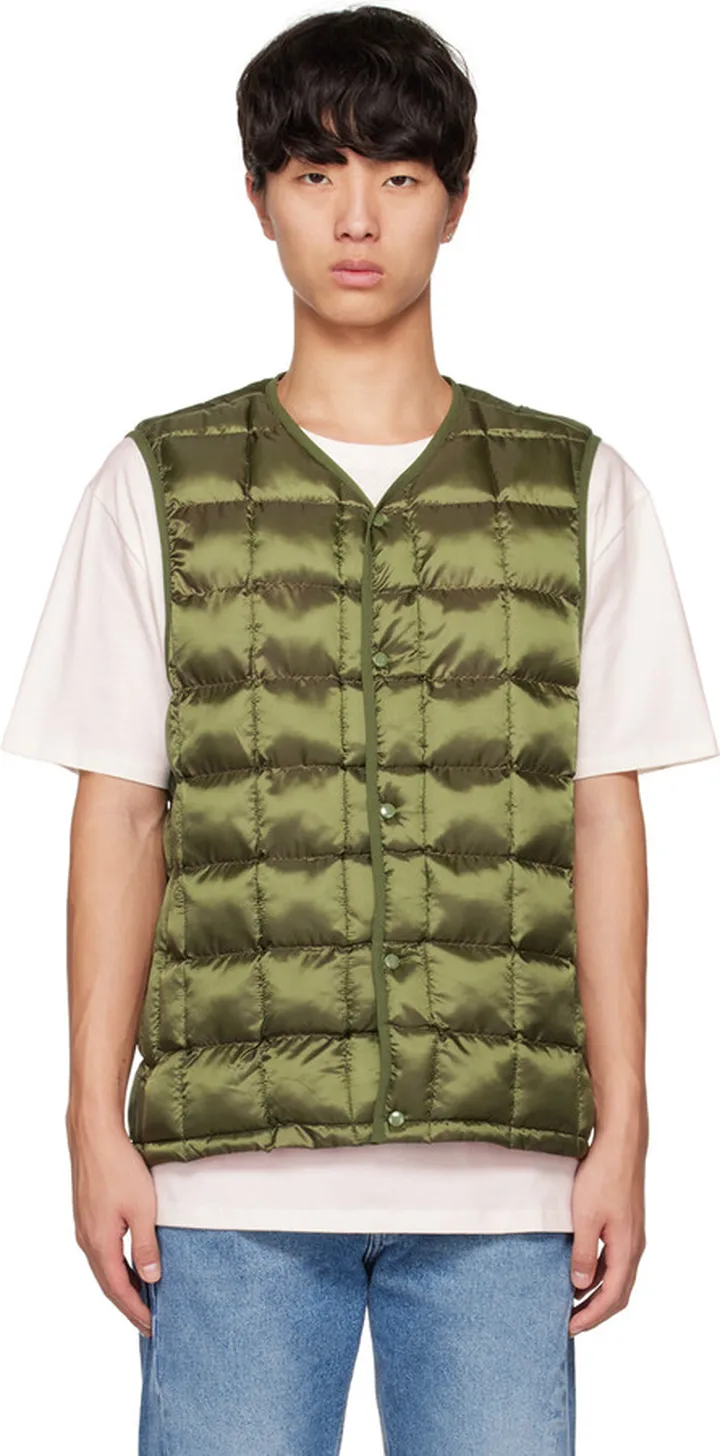 Saturdays NYC Khaki Cho Puffer Vest