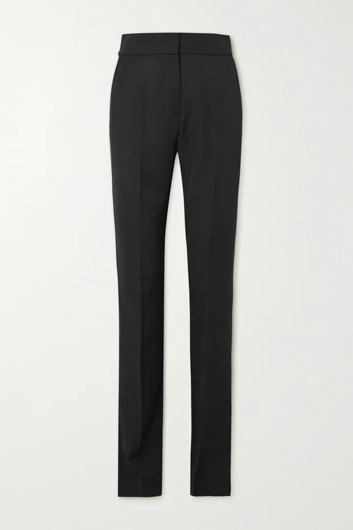 Jacquemus - Grain De Poudre Wool Straight-leg Pants - Black