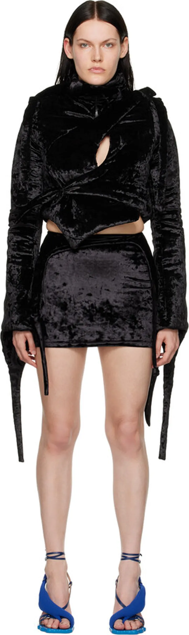 Ottolinger Black Padded Puffer Jacket