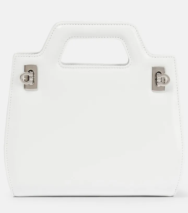 Wanda Mini leather tote bag