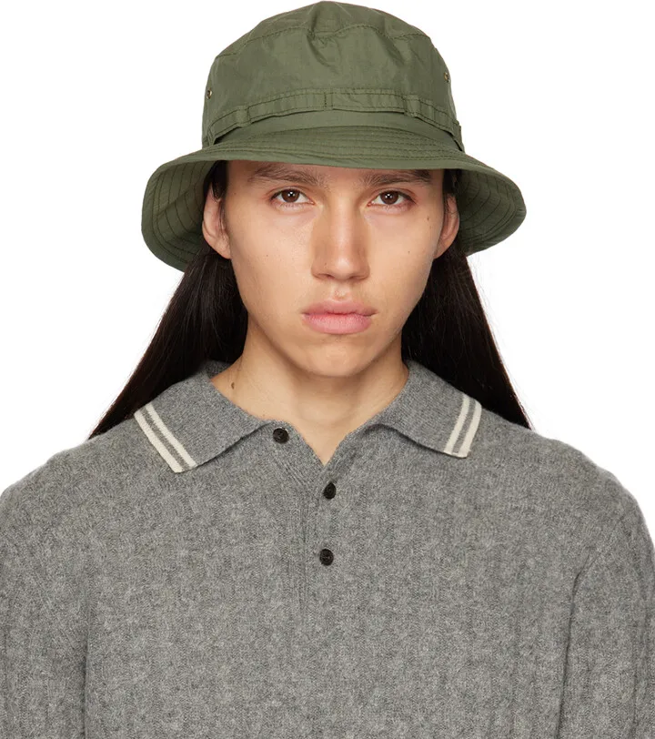 BEAMS PLUS Khaki Jungle Bucket Hat
