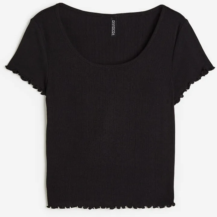 Pointelle Jersey Top