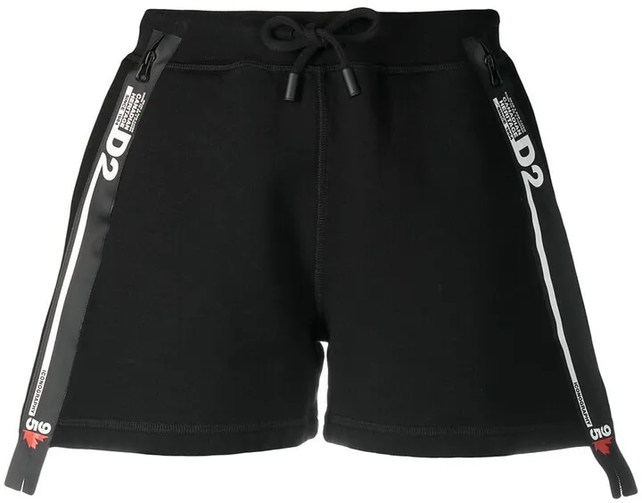 Logo-Tape Track Shorts