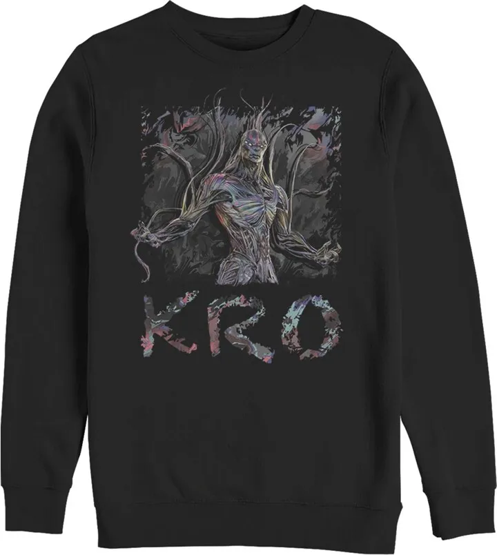 Men's Marvel Eternals Kro Sweatshirt - Black - Medium