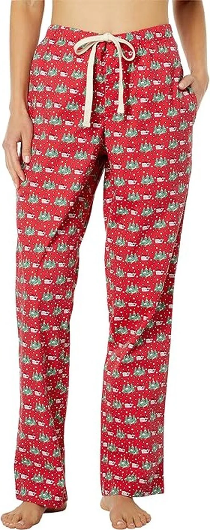 Vineyard Vines Printed Lounge Pants (Nautical Red) Men's Pajama
