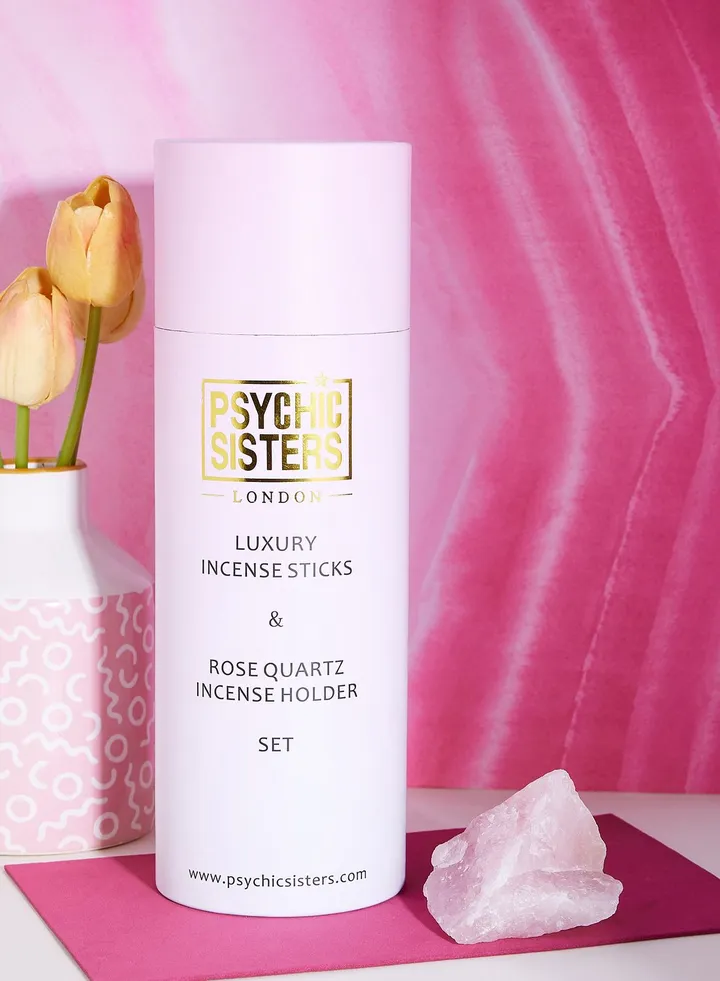 Rose Quartz Incense Gift Set