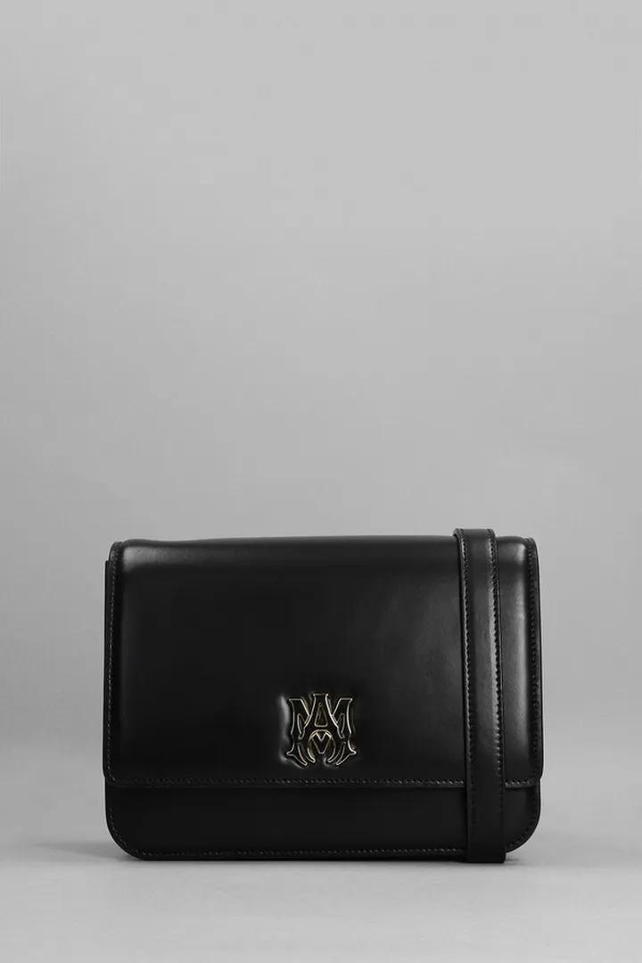 Shoulder Bag In Black Leather