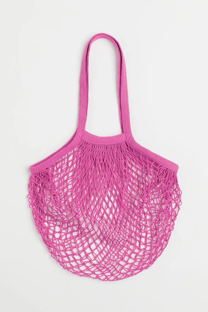 Cotton Mesh Tote