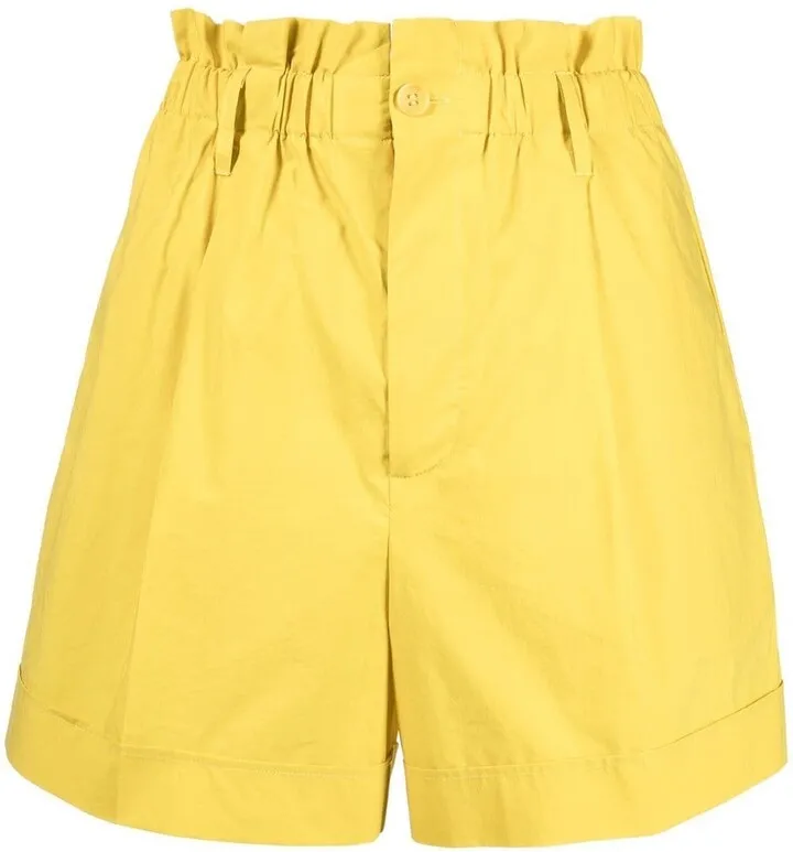 Paper-Bag Waist Shorts