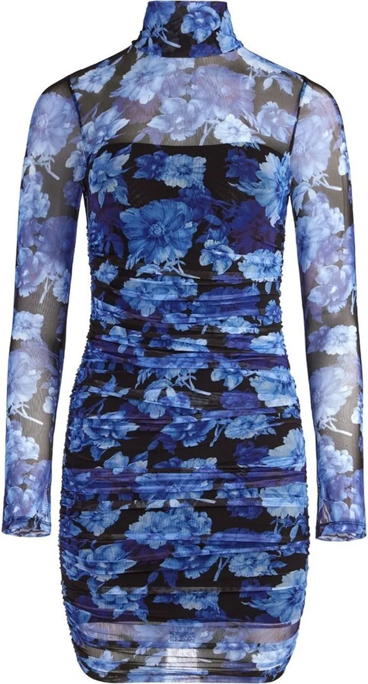 Delora floral-print dress