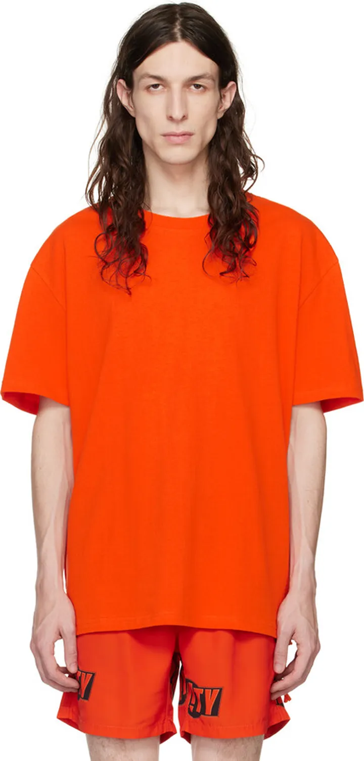 Ksubi Orange 4x4 T-Shirt