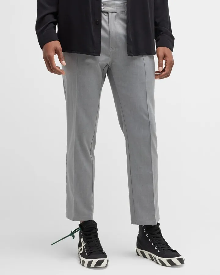 Men's Fairway Elastic-Waist Chino Pants
