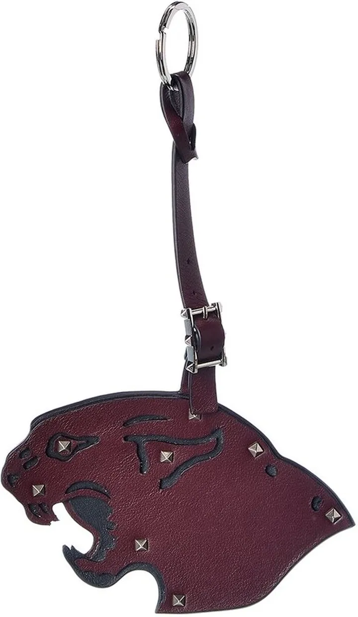 Valentino Panther Leather Bag Charm