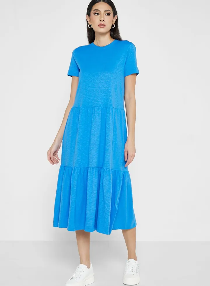 Ruffle Detail Dress