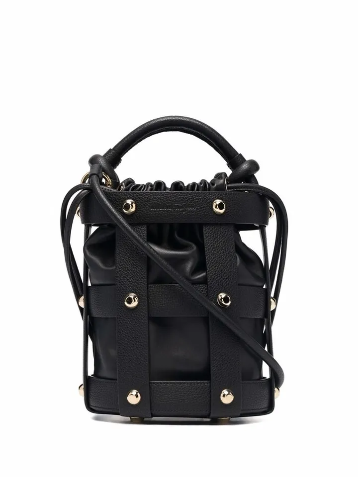 Studded Cage Detail Tote