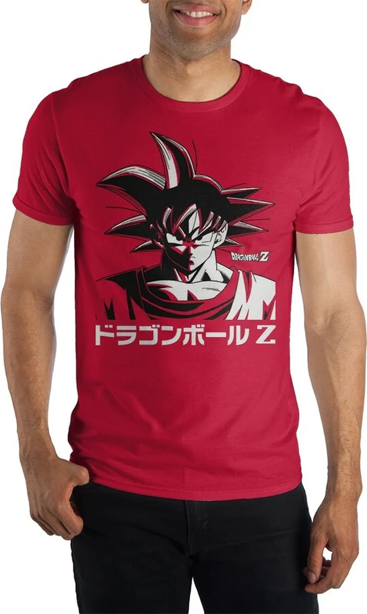 Dragon Ball Z Goku Kanji T-shirt Tee Shirt - S