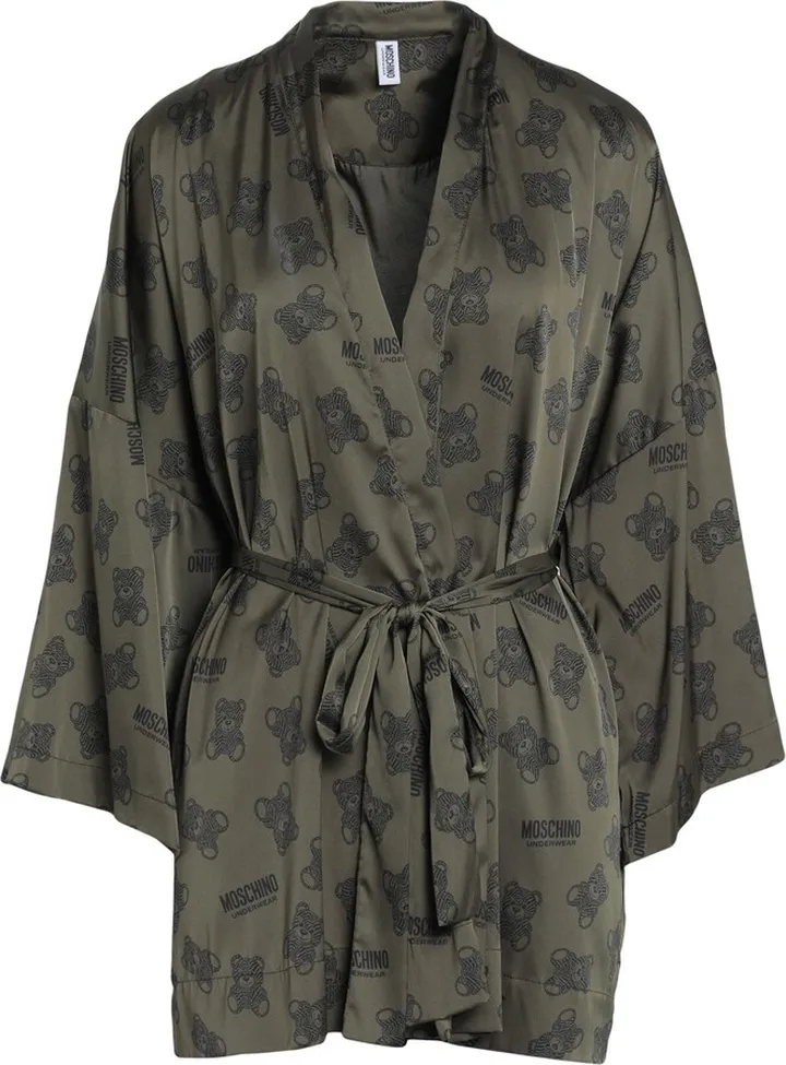 Dressing Gown Or Bathrobe Military Green
