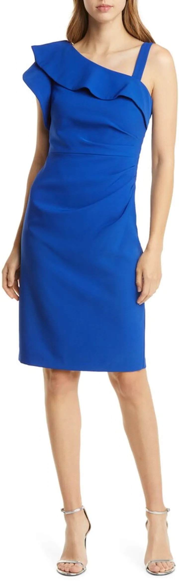 Asymmetric Body-Con Dress