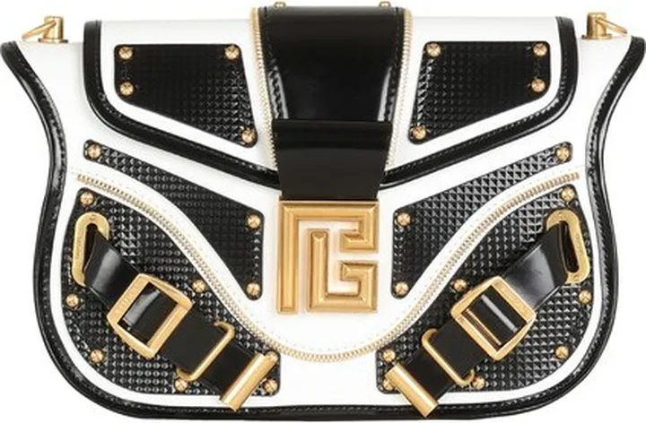 Blaze bag in smooth two-tone leather