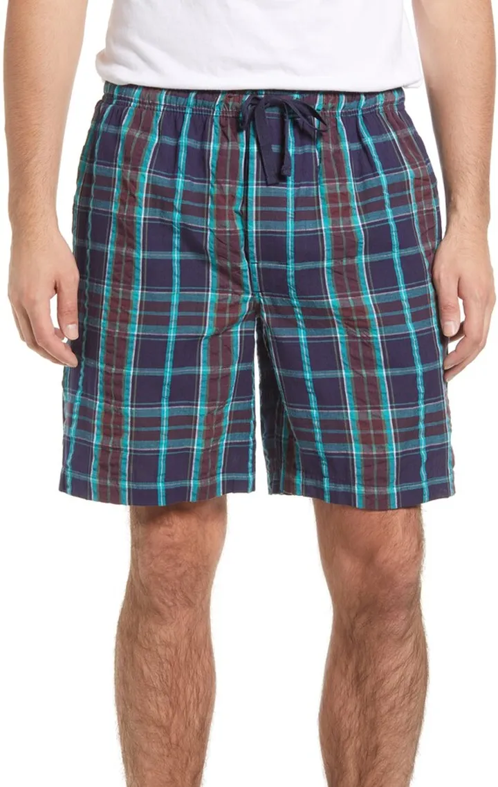 Saltwater Seersucker Lounge Shorts