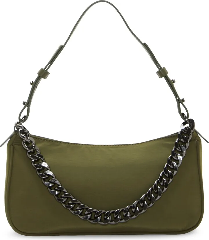 Manon Nylon Baguette Shoulder Bag