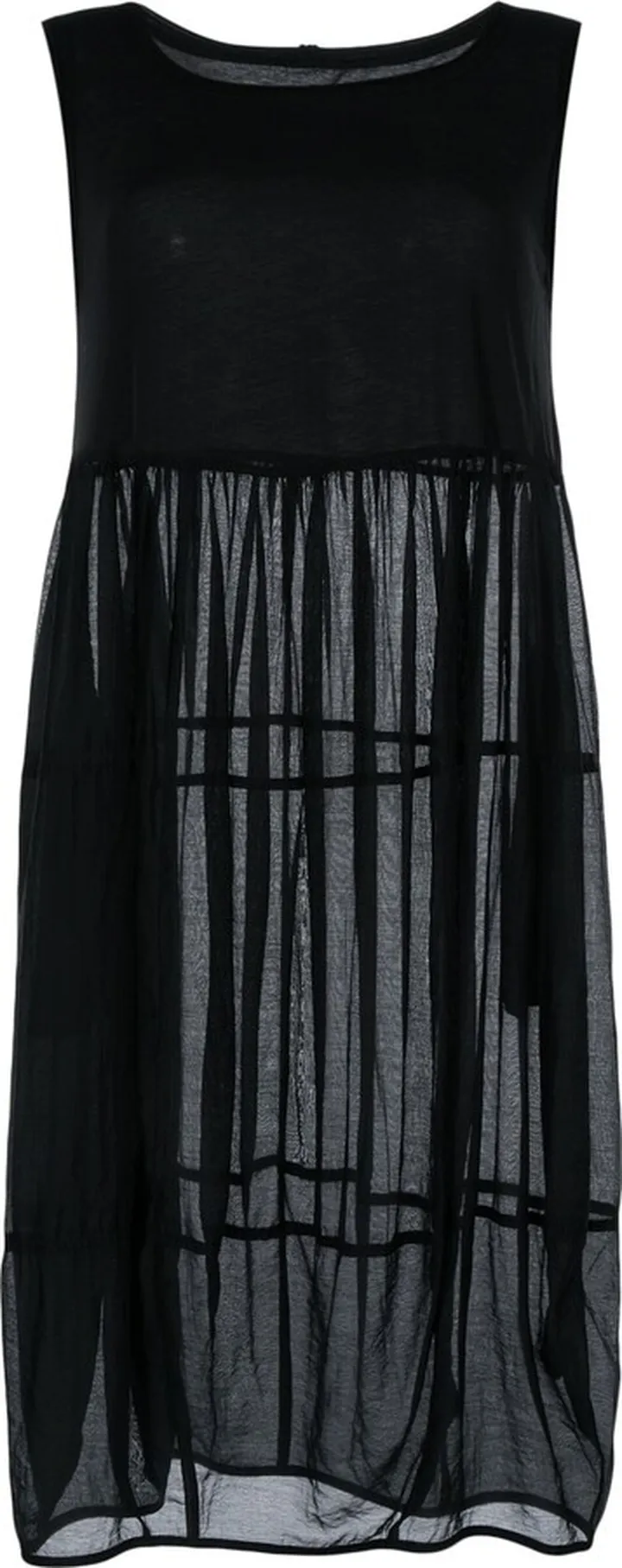 Sheer Midi Vest Dress